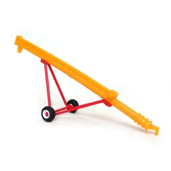 Standi Toys 1/64 Red & Yellow Plastic Grain Auger (32 ft to scale) ST105 ST50501RY image {1}