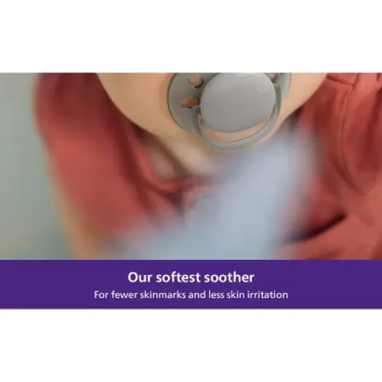 Avent Philips Ultra Soft Pacifier 6-18 Months - Misty Dawn/Silk Beige - 4pk image {2}