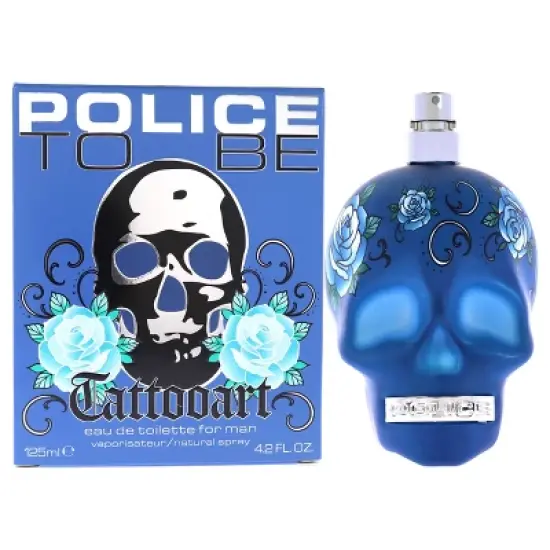Police To Be TattooArt Men's Cologne EDT Spray - 4.2oz image {3}