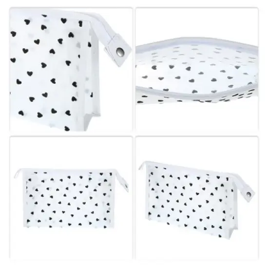 Unique Bargains Women's Durable Floral Cosmetic Bag 1 Pc image {2}