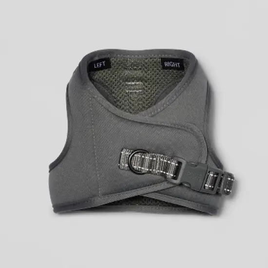 Reflective + Comfort Dog Harness - Gray - XS - Boots & Barkley&trade; image {3}
