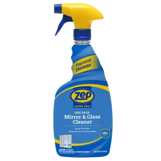 Zep Home Pro One Pass Mirror & Glass Cleaner - Streak Free Shine - 32 oz. image {1}
