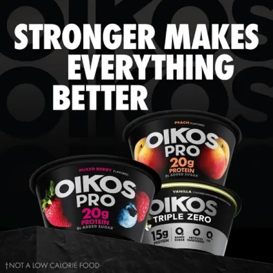 OIKOS Pro Keylime Yogurt - 20 g protein 5.3oz image {6}
