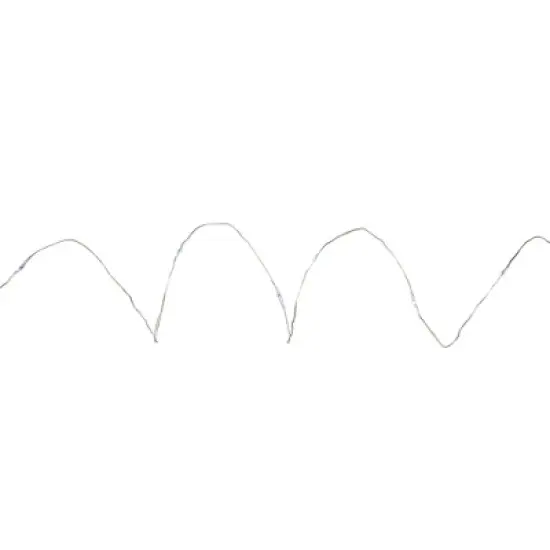 Northlight LED Micro Fairy Christmas Lights - Pure White - 16.25' Copper Wire - 100ct image {5}