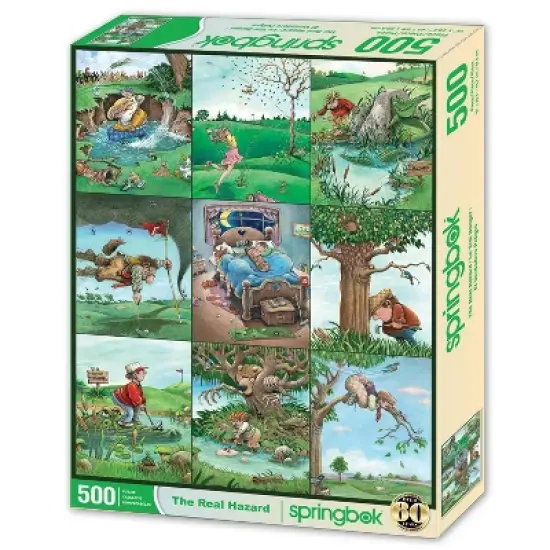 Springbok The Real Hazard Jigsaw Puzzle - 500pc: Nature Theme with Memory & Creative Thinking Skills image {1}