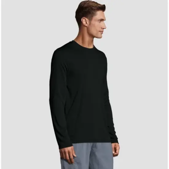 Hanes Men's Long Sleeve CoolDRI Performance T-Shirt image {2}