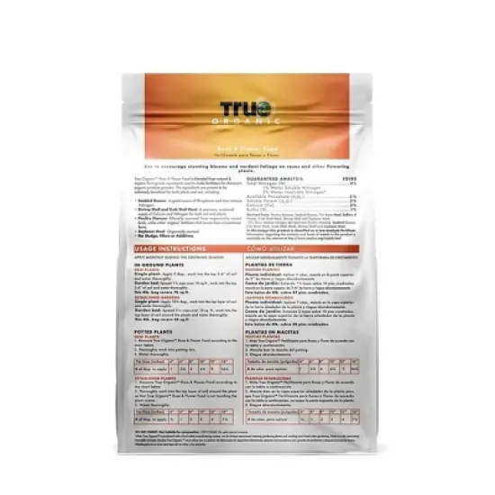 True Organic 4-5-3 Granular Rose & Flower Food, OMRI Listed image {1}