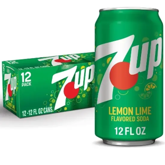 7UP Lemon Lime Soda - 12pk/12 fl oz Cans image {13}