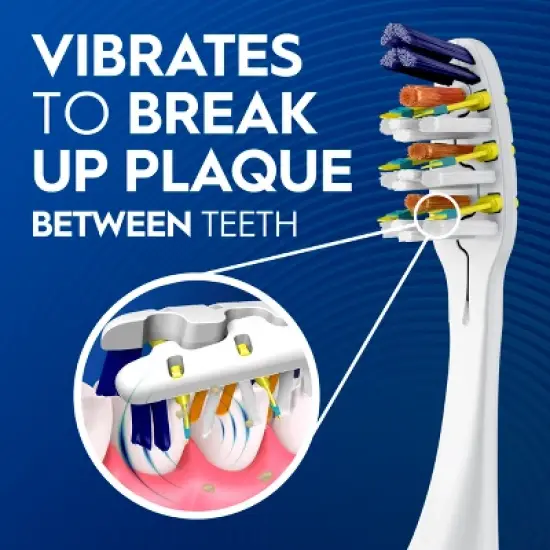 Oral-B Pulsar Pro-Health Battery Powered Toothbrush - Medium - 2pk image {2}