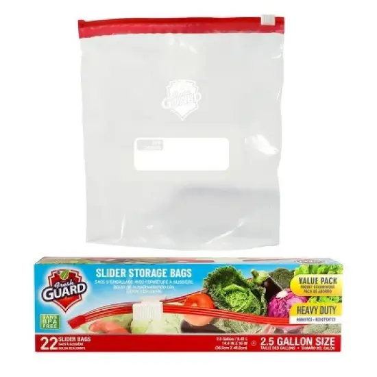 Slider Storage Bags, Zippered Fresh-keeping Bag, Heavy Duty Food Sorting Storage Bag, Food Preservation Sealed Bag image {4}