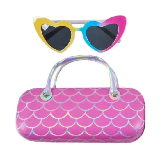 Limited Too Girls Sunset Sunglasses & Case Set for Kids image {8}