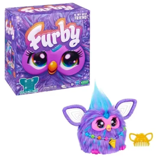 Furby Purple Interactive Plush Toy image {12}