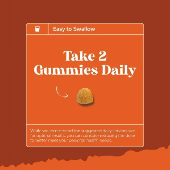 Turmeric Gummies, Extra Strength Joint Support Gummies with Turmeric Curcumin with Black Pepper Extract and Ginger, Nature's Craft, 120ct image {5}