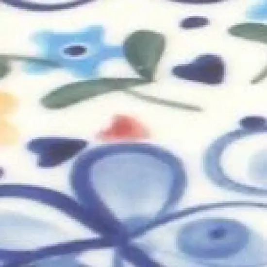 Blue Rose Polish Pottery 120 Vena Medium Rectangular Serving Platter image {2}