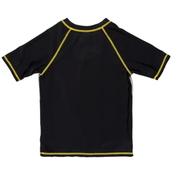 DC Comics Justice League Batman Little Boys Rash Guard and Swim Trunks Outfit Set Little Kid to Big Kid image {6}