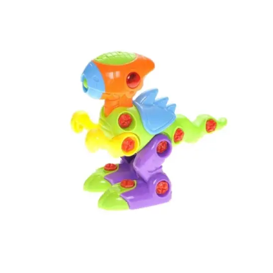 Insten Take Apart T Rex Dinosaur Toy With Lights And Sounds, T-Rex Stem Toys image {5}