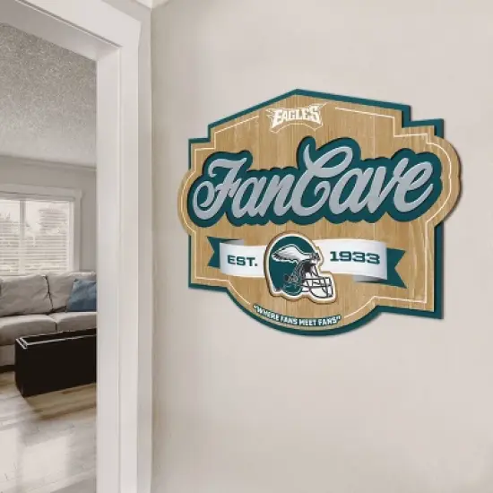 NFL Philadelphia Eagles Fan Cave Sign image {2}
