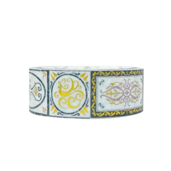 Wrapables Poetic Picturesque Gold Foil Washi Masking Tape, 15mm x 5M image {15}