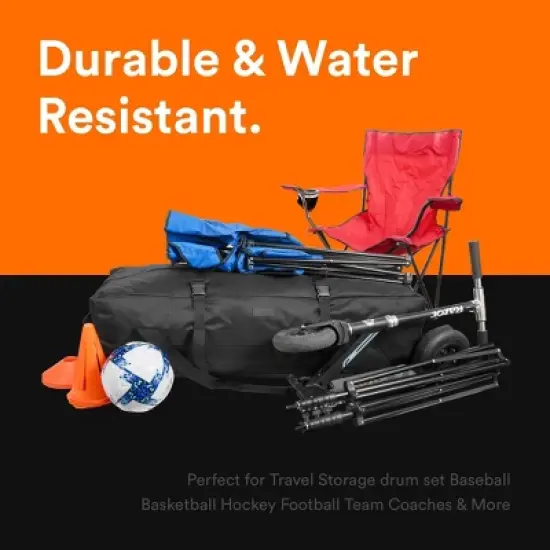 106L  Heavy Duty Extra Large Duffle with Upgrade Zipper, Durable and Water Resistant image {4}