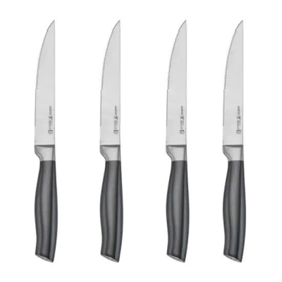 Henckels Graphite 4-pc Steak Knife Set, Stainless Steel image {3}