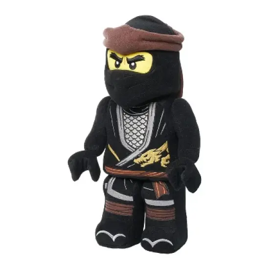Manhattan Toy Company LEGO&reg; NINJAGO&reg; Cole Ninja Warrior 13" Plush Character image {7}
