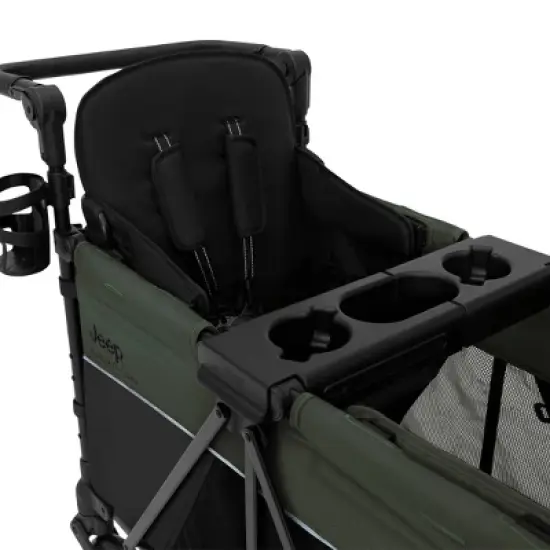 Jeep Aries Stroller Wagon by Delta Children - Black/Green image {13}