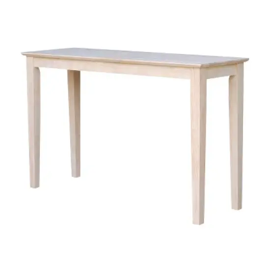 Shaker Table Unfinished - International Concepts image {8}