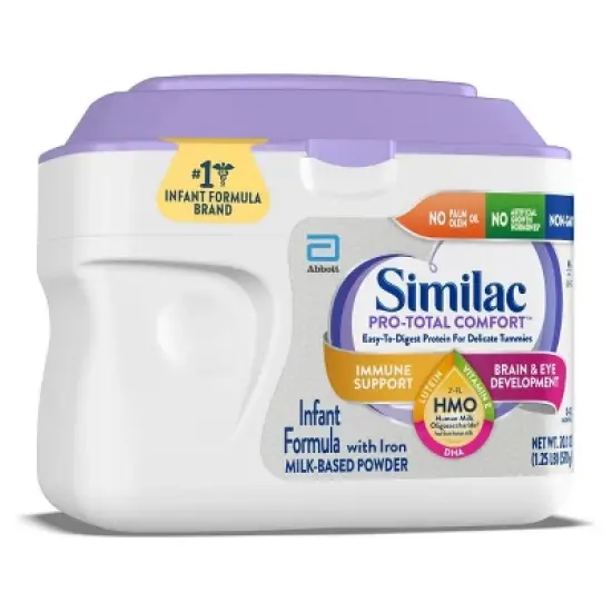Similac Pro-Total Comfort Non-GMO Powder Infant Formula image {1}