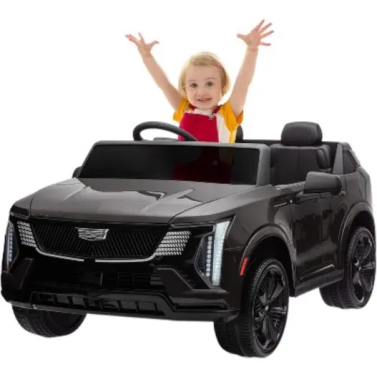 24V Ride on Car, Licensed Battery Powered Electric Vehicle w/Remote Control, Music, LED Lights for Boys Girls image {8}