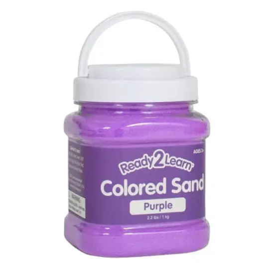 READY 2 LEARN&trade; Colored Sand - Purple - 2.2 lbs image {4}