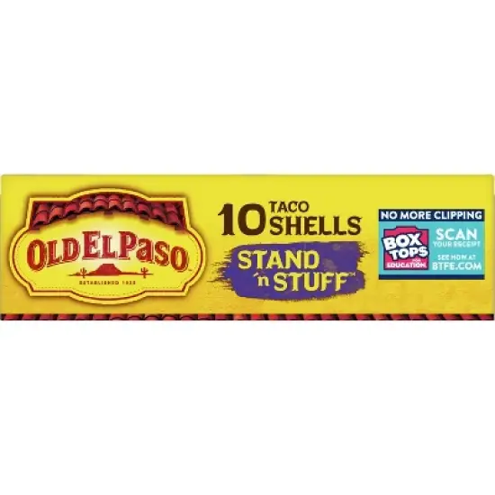 Old El Paso Gluten Free Vegan Stand 'n Stuff Yellow Corn Taco Shells - 4.7oz/10ct image {8}