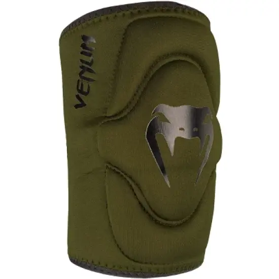 Venum Kontact Gel Knee Pads - Khaki/Black image {1}