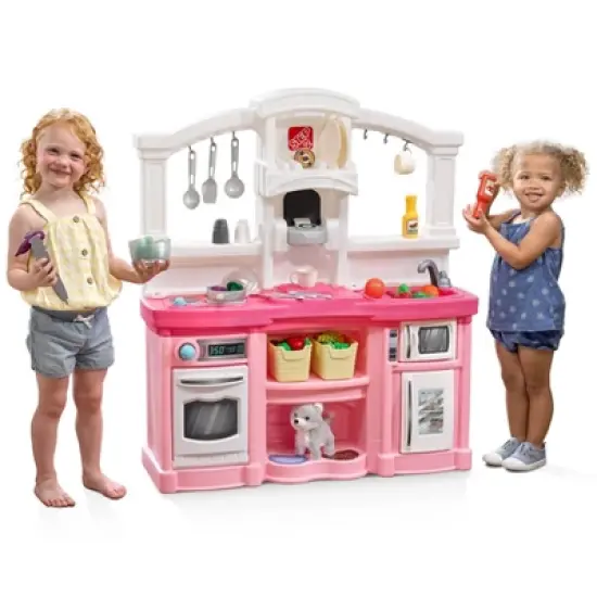 Step2 Fun with Friends Kitchen 15pc - Pink image {1}
