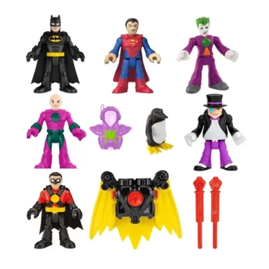 Fisher-Price Imaginext DC Super Friends Deluxe Figure Pack (Target Exclusive) image {4}