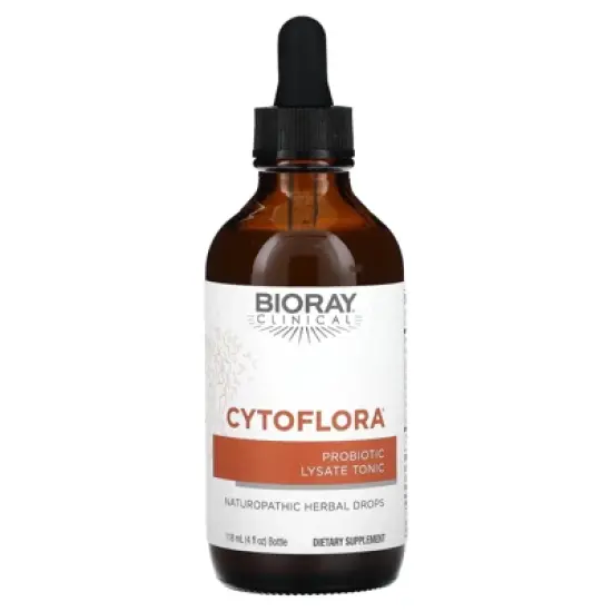 Bioray CytoFlora, Probiotic Lysate Tonic, 4 fl oz (118 ml) image {2}