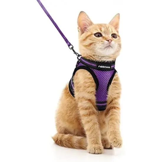 rabbitgoo Cat Harness and Leash Set image {2}