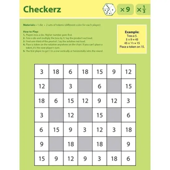 Didax Dice Games for Multiplication Mastery image {5}