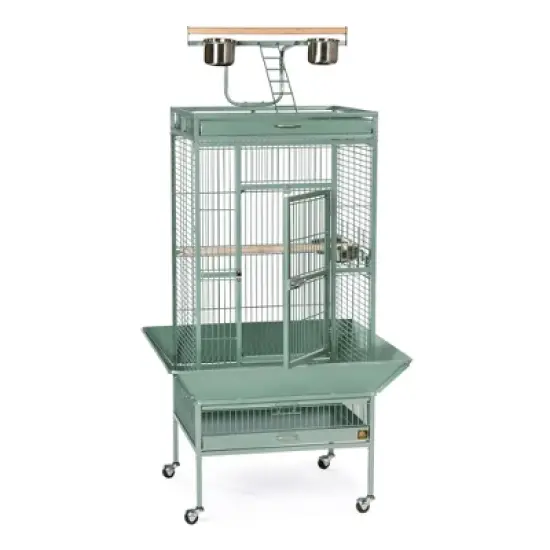 Prevue Pet Products Playtop Bird Home - Sage Green 3152SAGE. image {1}