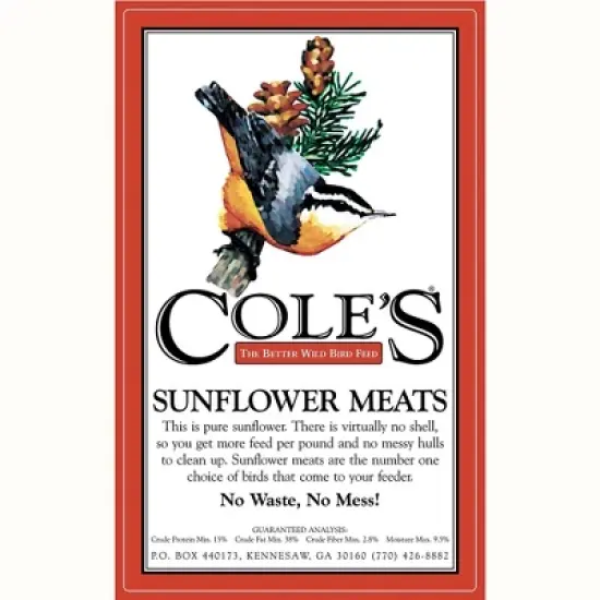 Cole's Sunflower Meats Wild Bird Seed image {3}