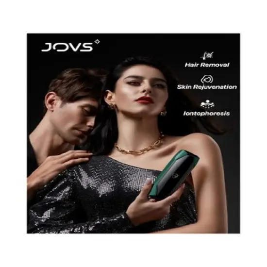 JOVS X Hair Removal and Skin Care Device with Completely Painless IPL Hair Removal, Skin Rejuvenation, and Ionpenetration image {4}