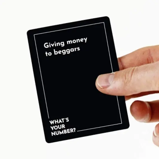 What's Your Number? Card Game: The Game of Polarizing Opinions - Family Edition image {3}