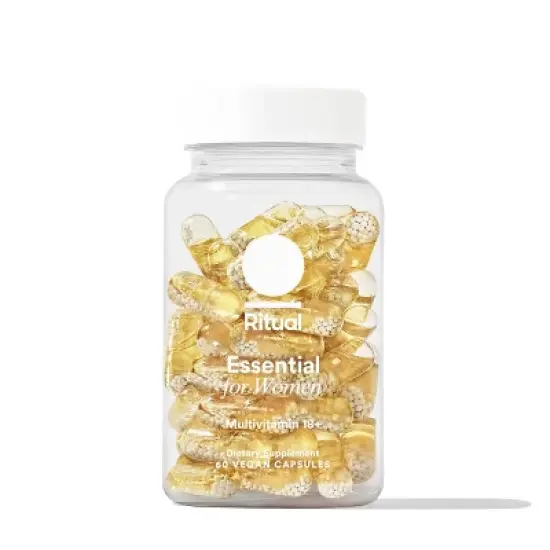 Ritual Essential Multivitamin for Women 18+ Vegan Capsules - Mint - 60ct image {6}