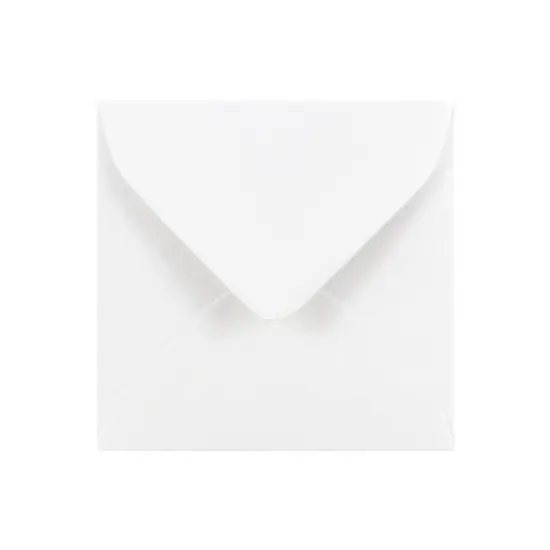 JAM Paper 3.125 x 3.125 Mini Square Envelopes White 3992308 image {2}