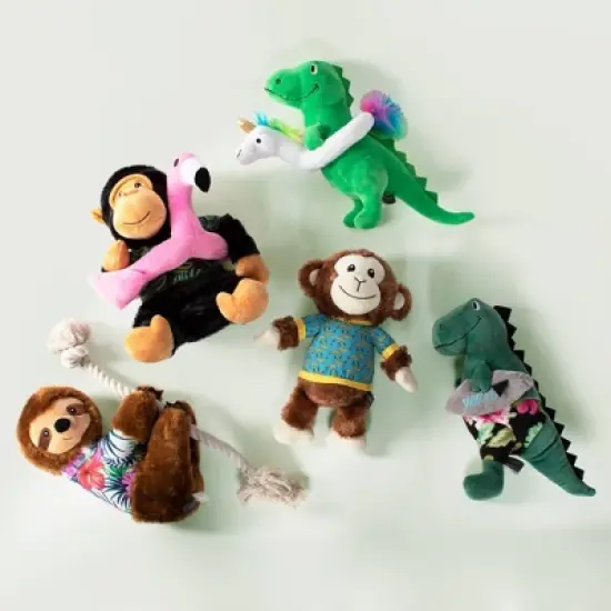 PetShop by Fringe Studio Gregory the Gorilla Living Large Dog Toy image {2}