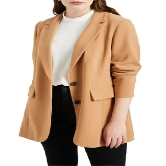 ELOQUII Women&rsquo;s Plus Size The 365 Suit Long Tailored Blazer image {5}