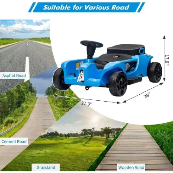 24V 2 Seaters Kids Ride On Car Toy with Remote Control for Parents and Kids, Max Load 200LBS, for Child Toddlers image {5}