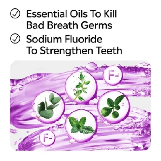 Listerine Total Care Anticavity Mouthwash - Fresh Mint - 500ml image {9}