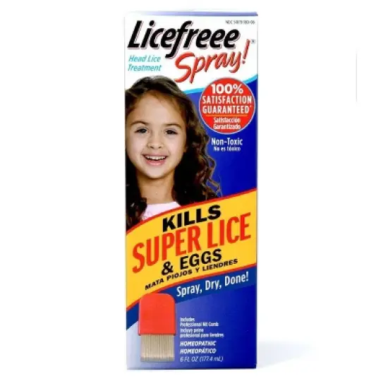Licefreee! Spray Instant Head Lice Treatment - 6 Fl Oz image {4}