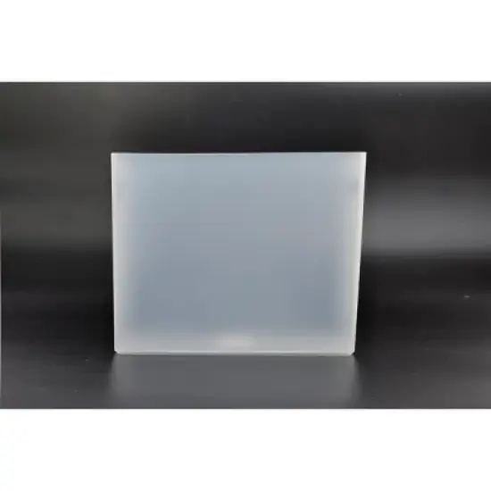 Plastic File Box Clear - Brightroom&trade;: File Organizer with Handle, Polypropylene, 1 Compartment, 12.28" W x 10" H x 5" D image {2}