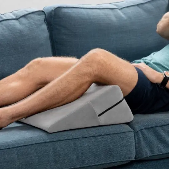 Avana Micro-velvet Slants - Firm Density Bed Wedges For Back and Knee Support image {3}